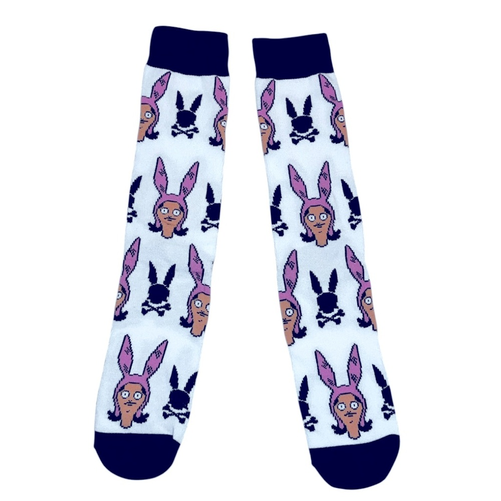 Louise From Bob’s Burgers Graphic Socks NWT